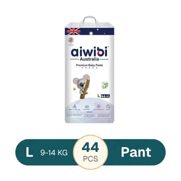 Baby Diaper Pack (L, 44pcs)