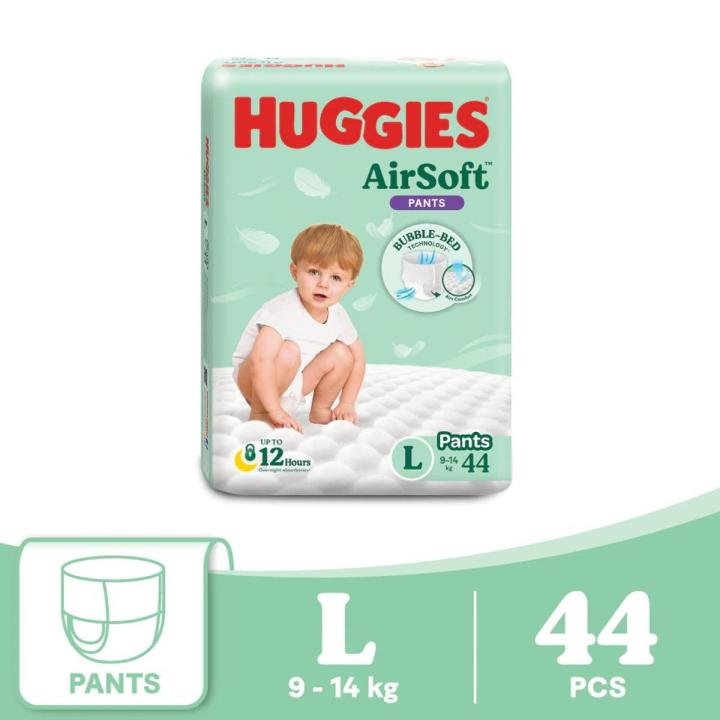 Baby Diaper Pack (L, 44pcs)